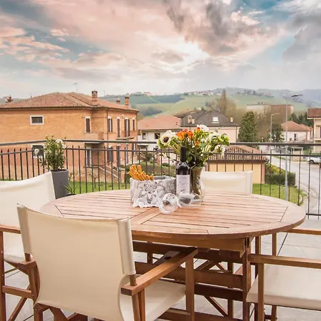 Apartment Casa Baratta - Il Gelso, Neive, Terrazza Panoramica Sulle Langhe