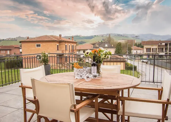 アパート Casa Baratta - Il Gelso, Neive, Terrazza Sulle Langhe